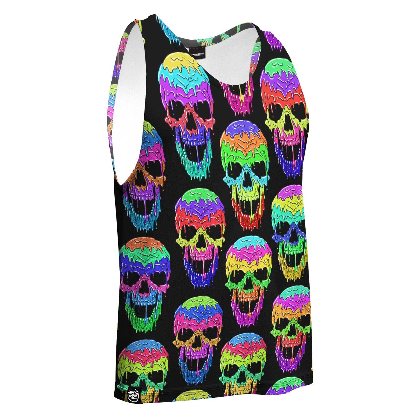 Liquid Skull Tank Top