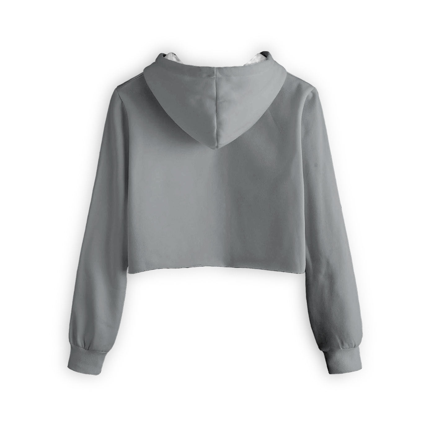 Ultimate Gray Cropped Hoodie
