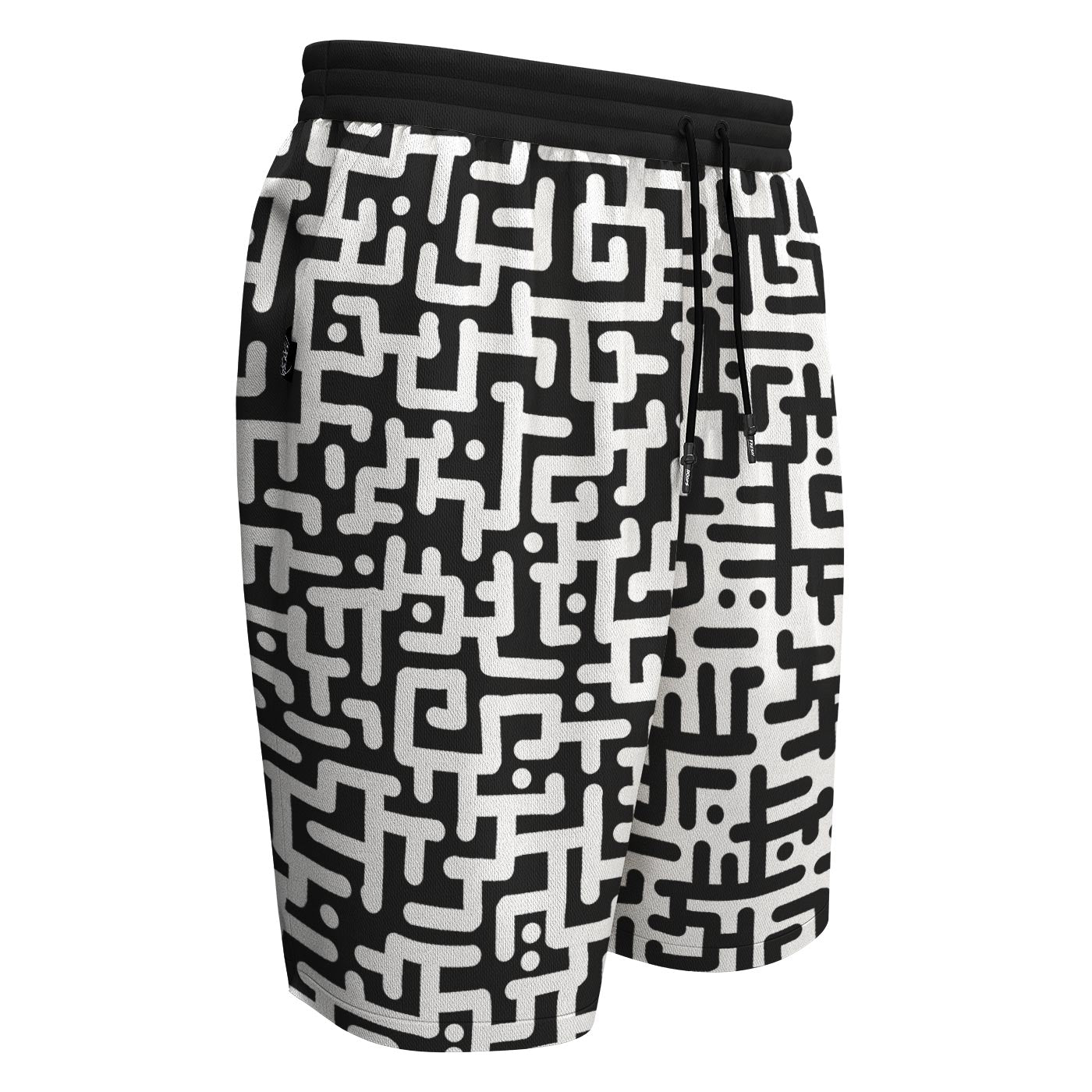 Black And White Beauty Shorts