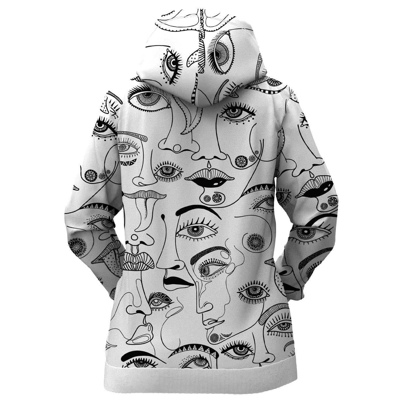 Lost Faces Women Hoodie