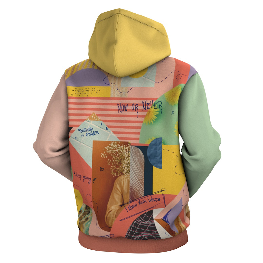 Glitch Collage Hoodie