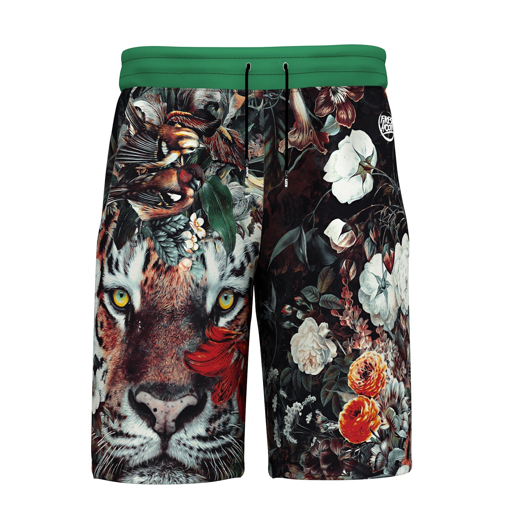 Flower Tiger Shorts