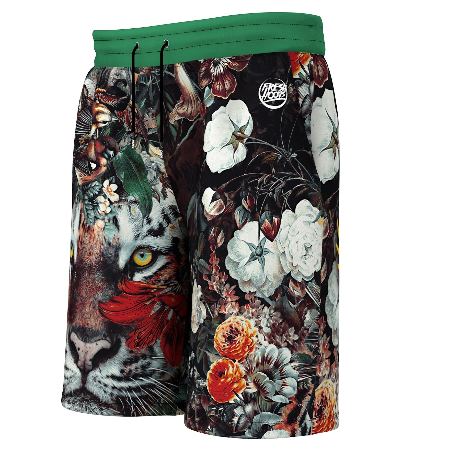 Flower Tiger Shorts