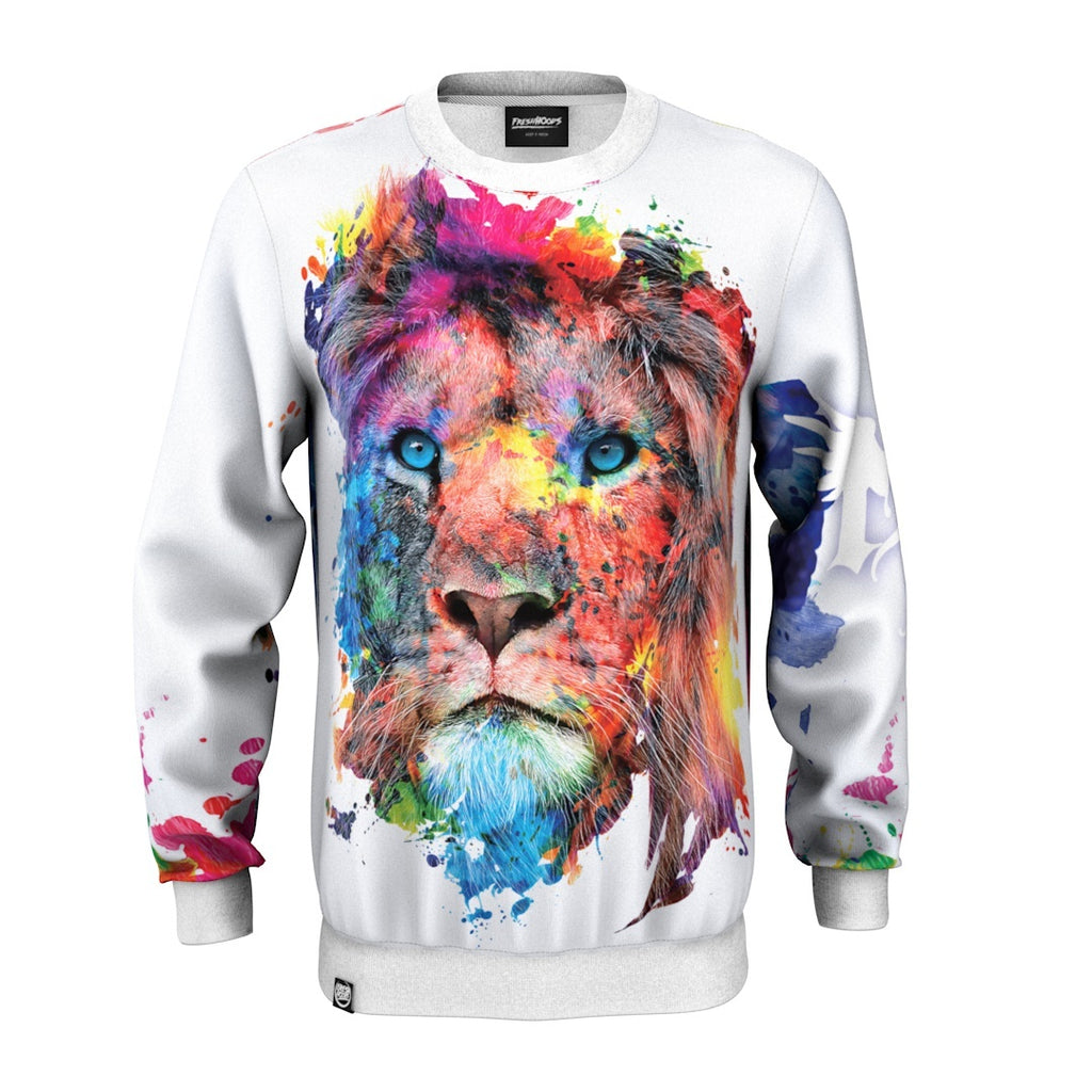 Fresh Hoods Geometric Tiger Sweatshirt