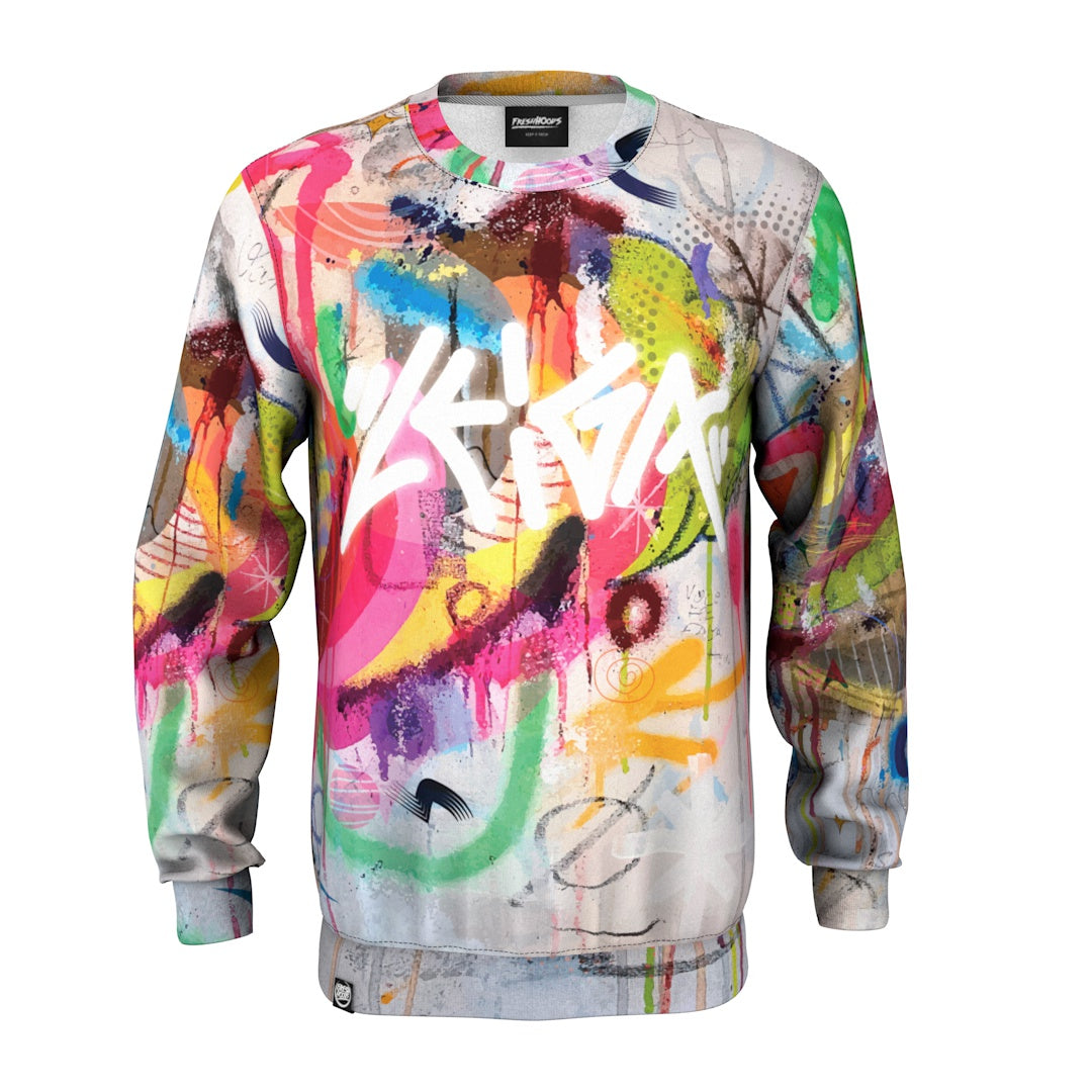 Abstract Paint Sweatshirt