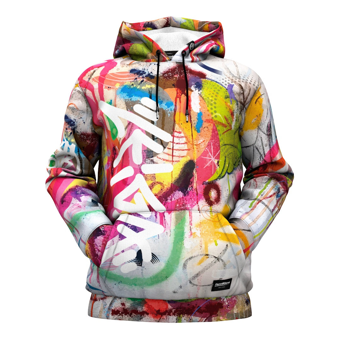 Abstract Paint Hoodie