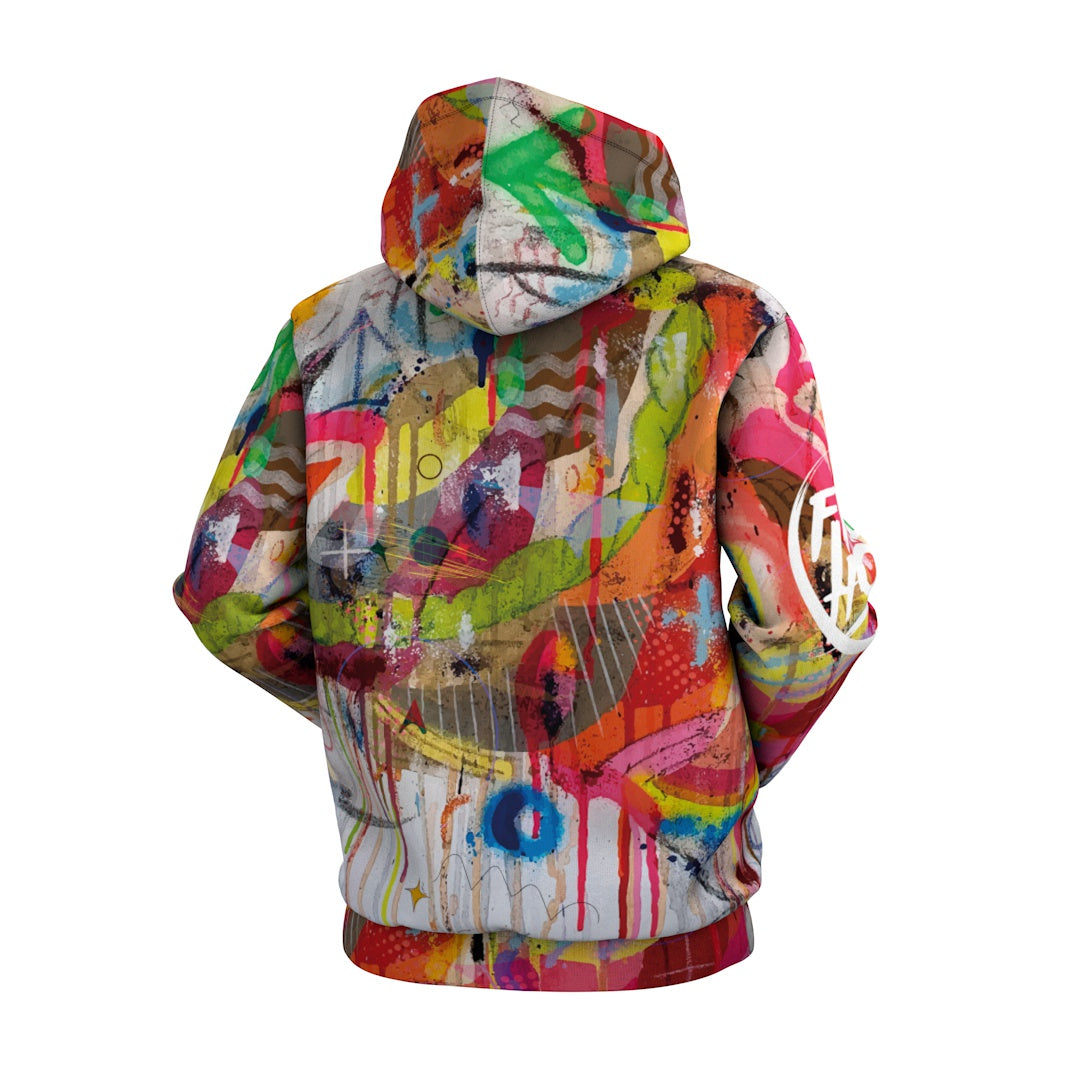 Abstract Paint Hoodie
