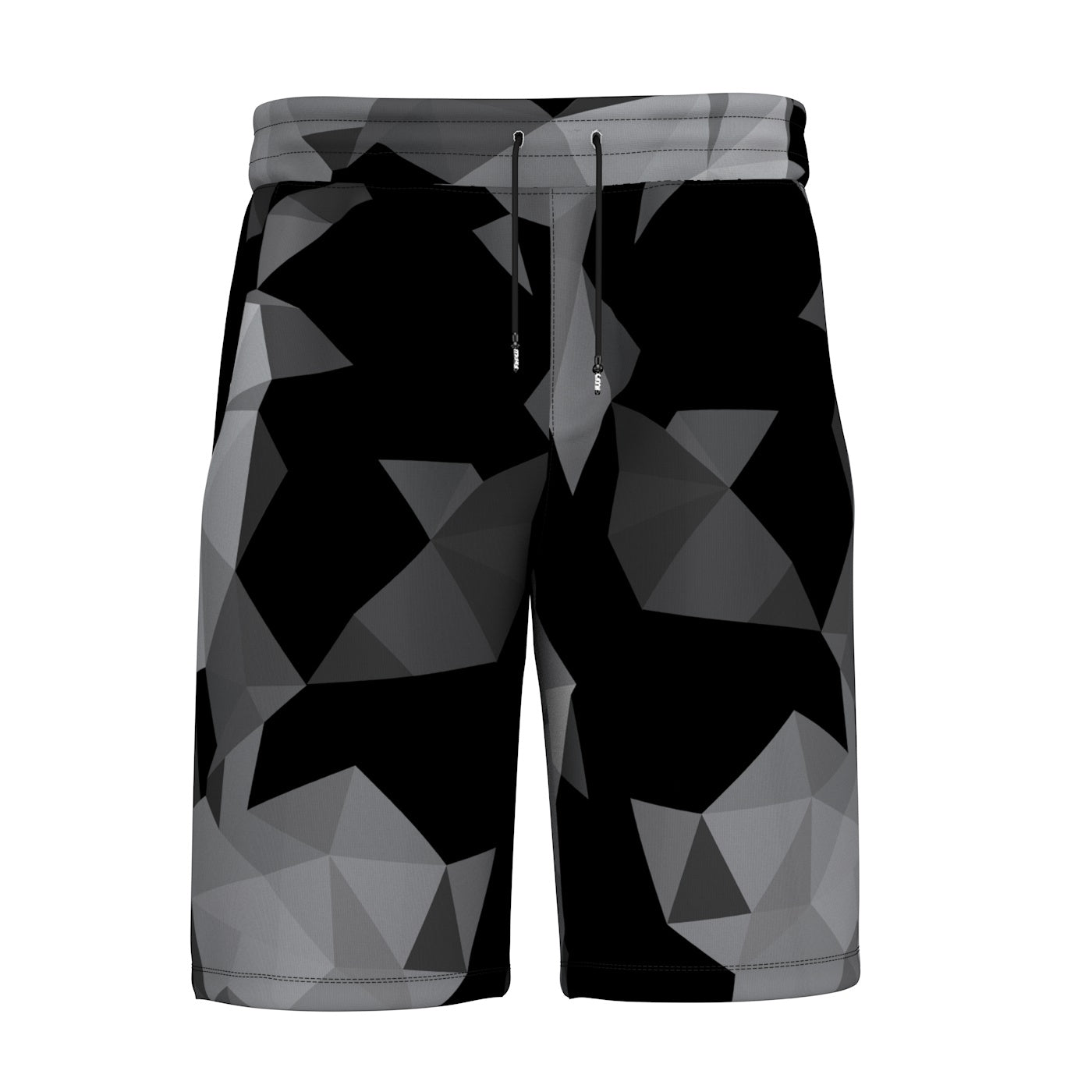 Cubes Black Shorts