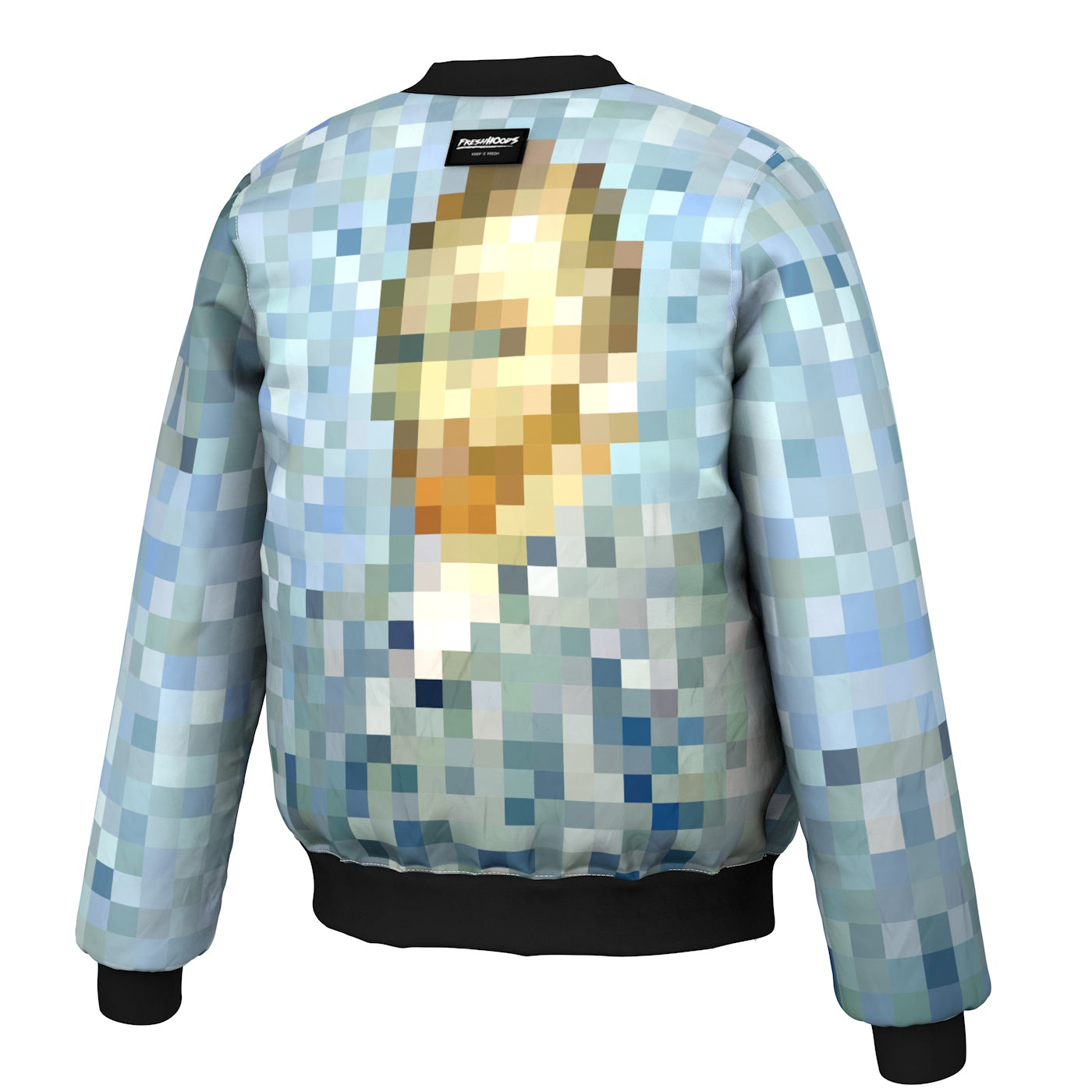 Pixelated Artist Bomber Jacket