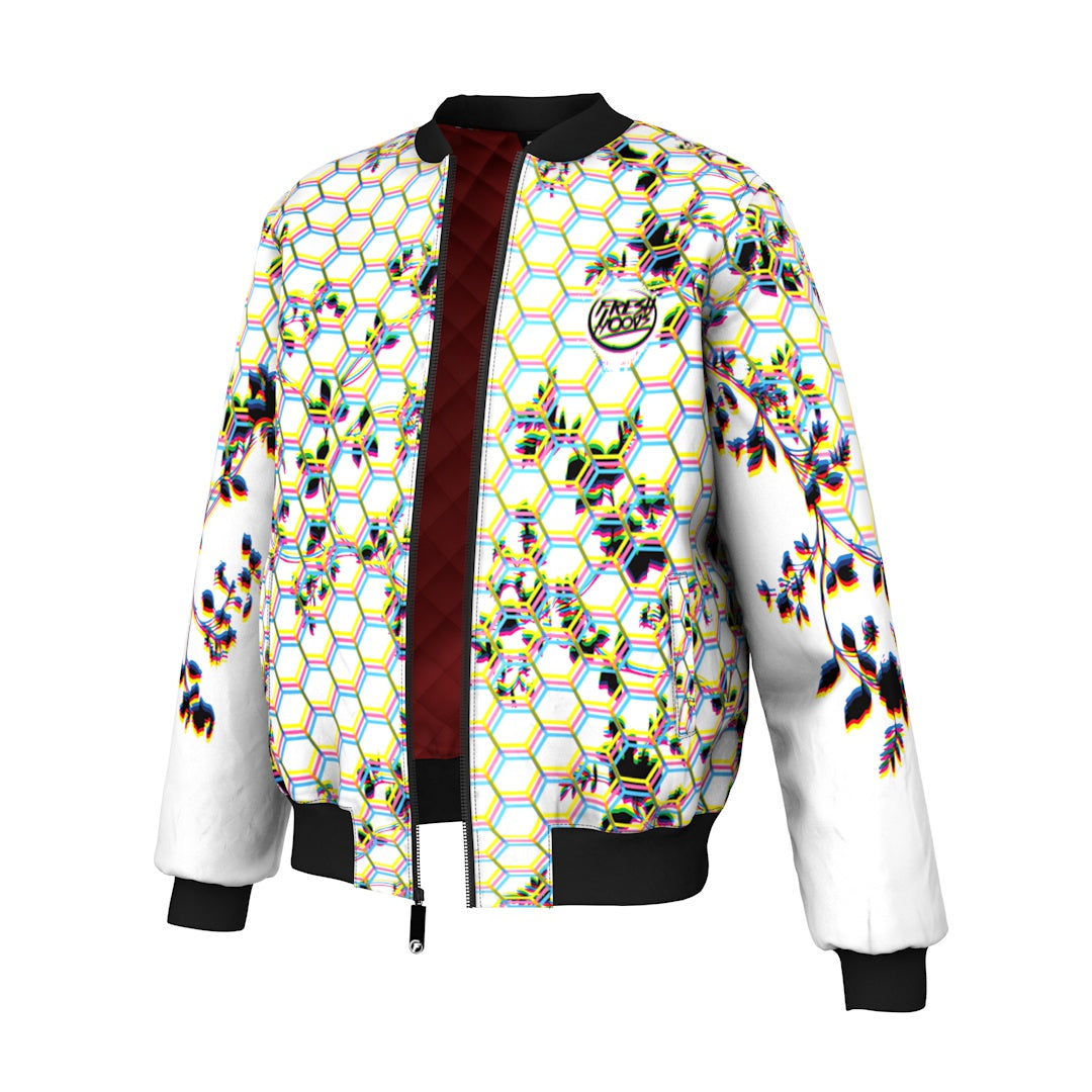 H&m moschino deals bomber jacket