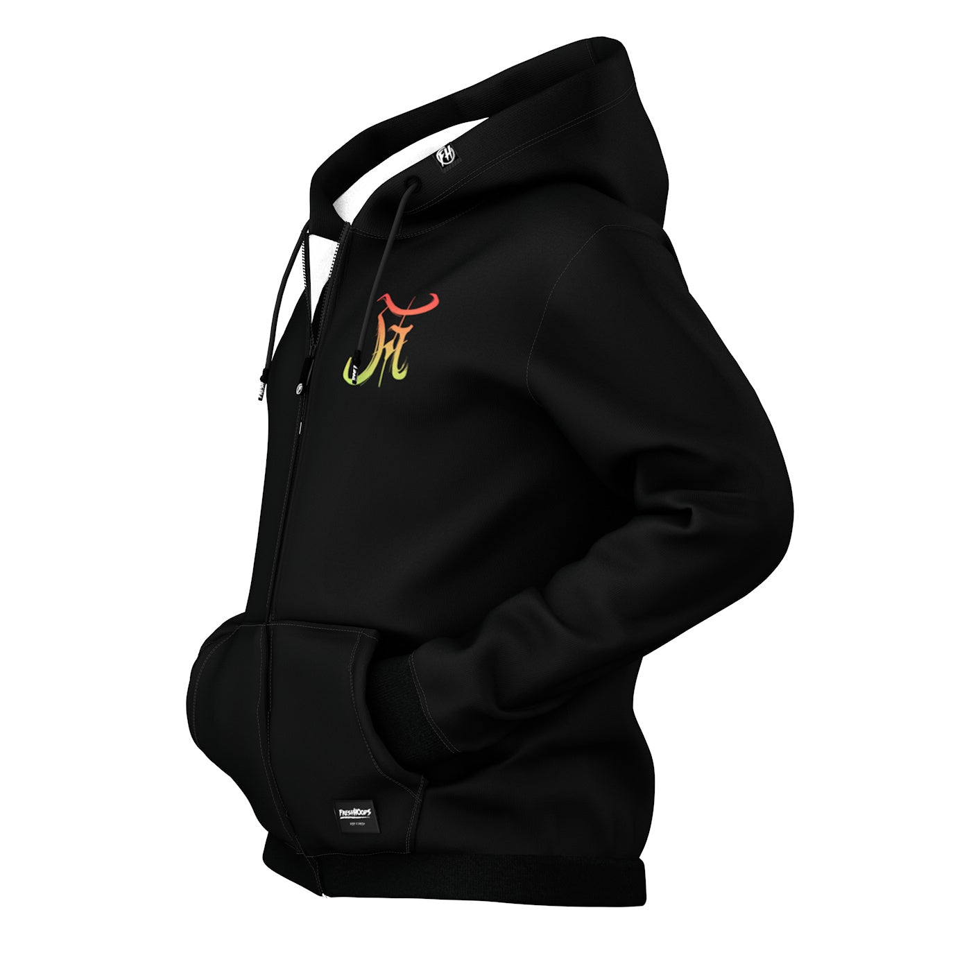 The Eye Beneath Darkness Zip Up Hoodie