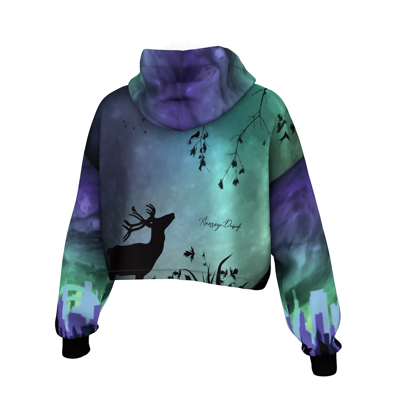 Mistiness Cropped Hoodie