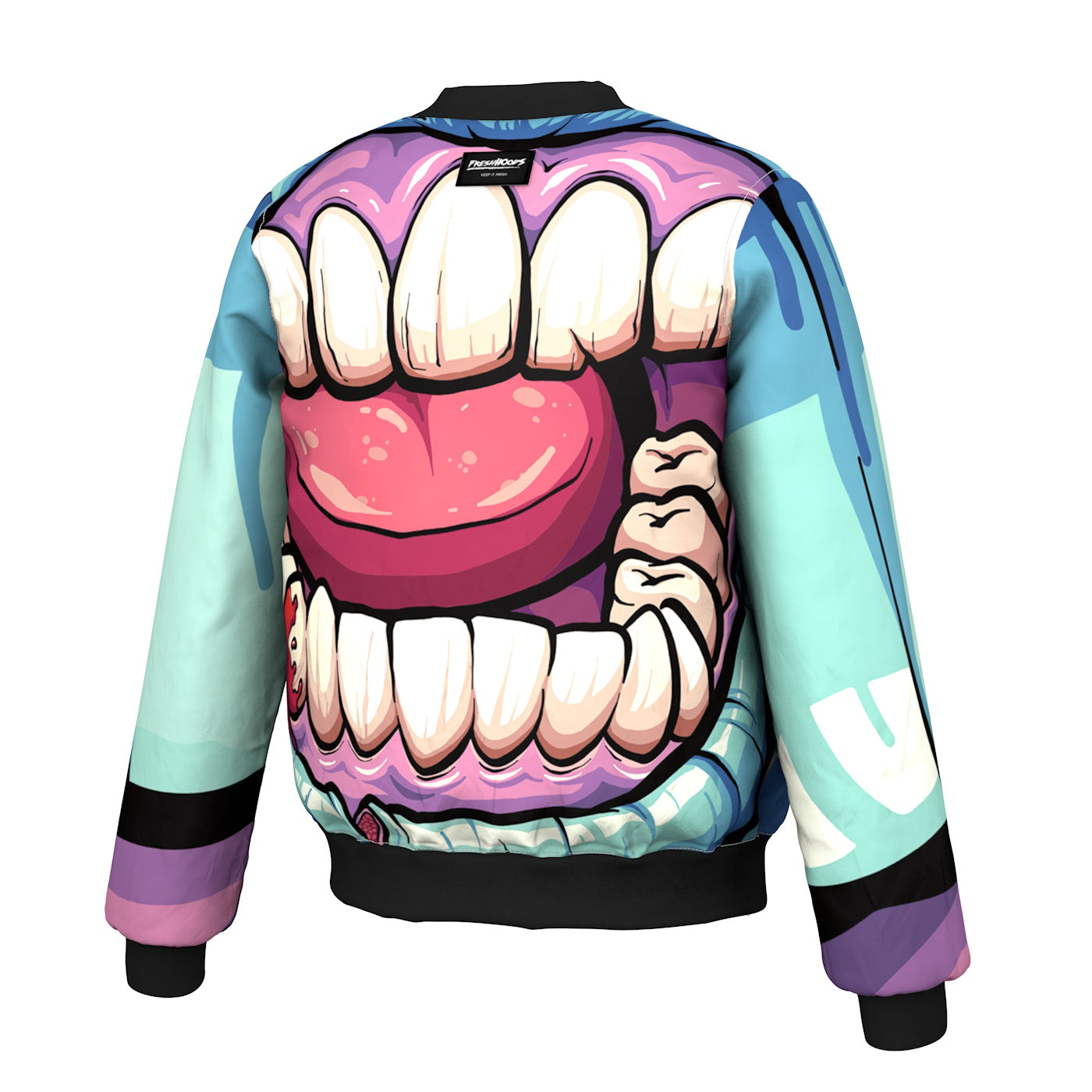 Zombie Mouth Bomber Jacket