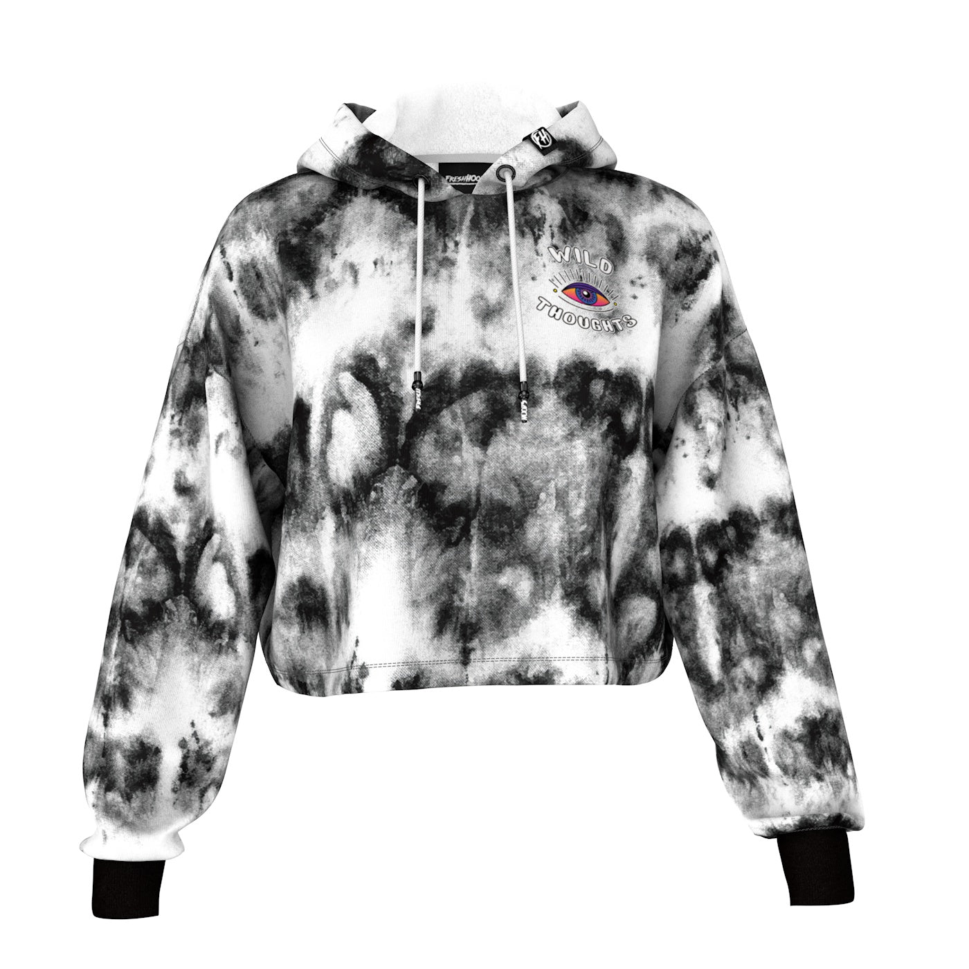 Wild Thoughts Cropped Hoodie