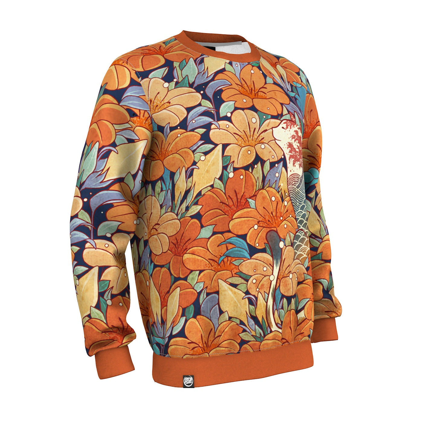 Neko Flowers Sweatshirt