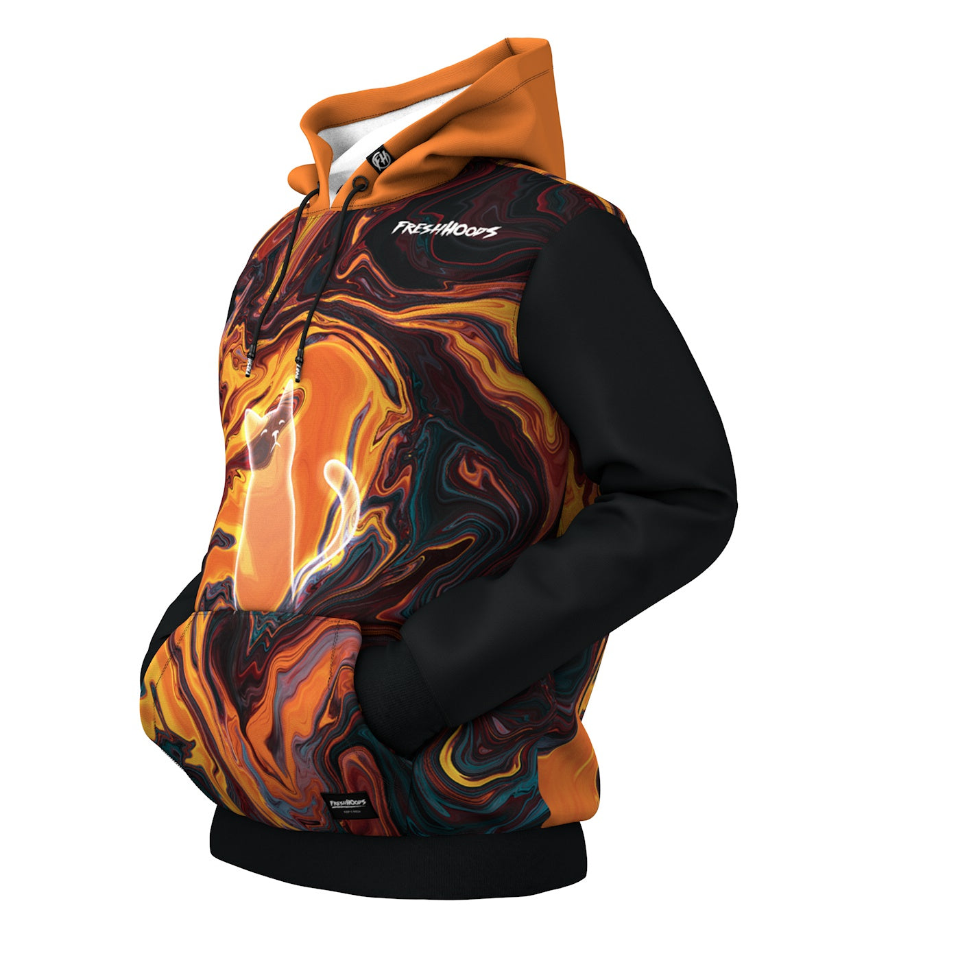 Lava Cat Hoodie