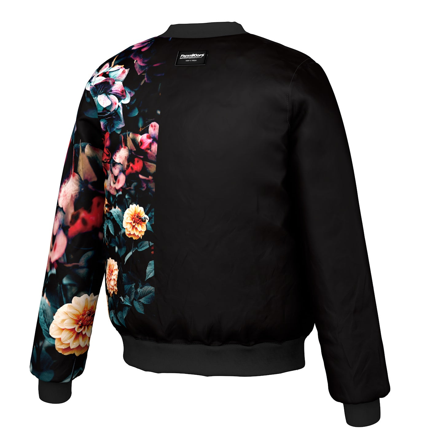 Vintage Flowers Bomber Jacket