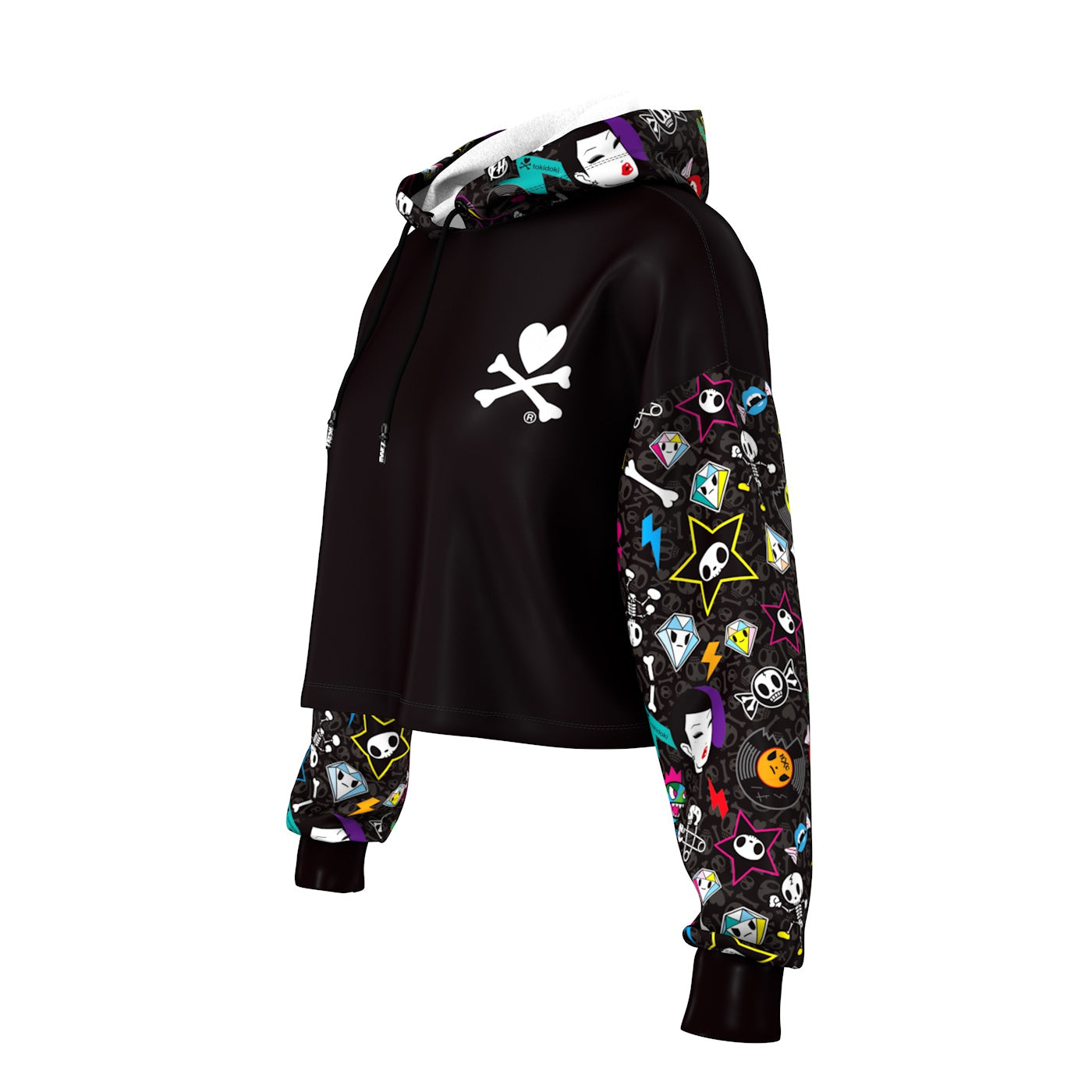 Level Up Cropped Hoodie