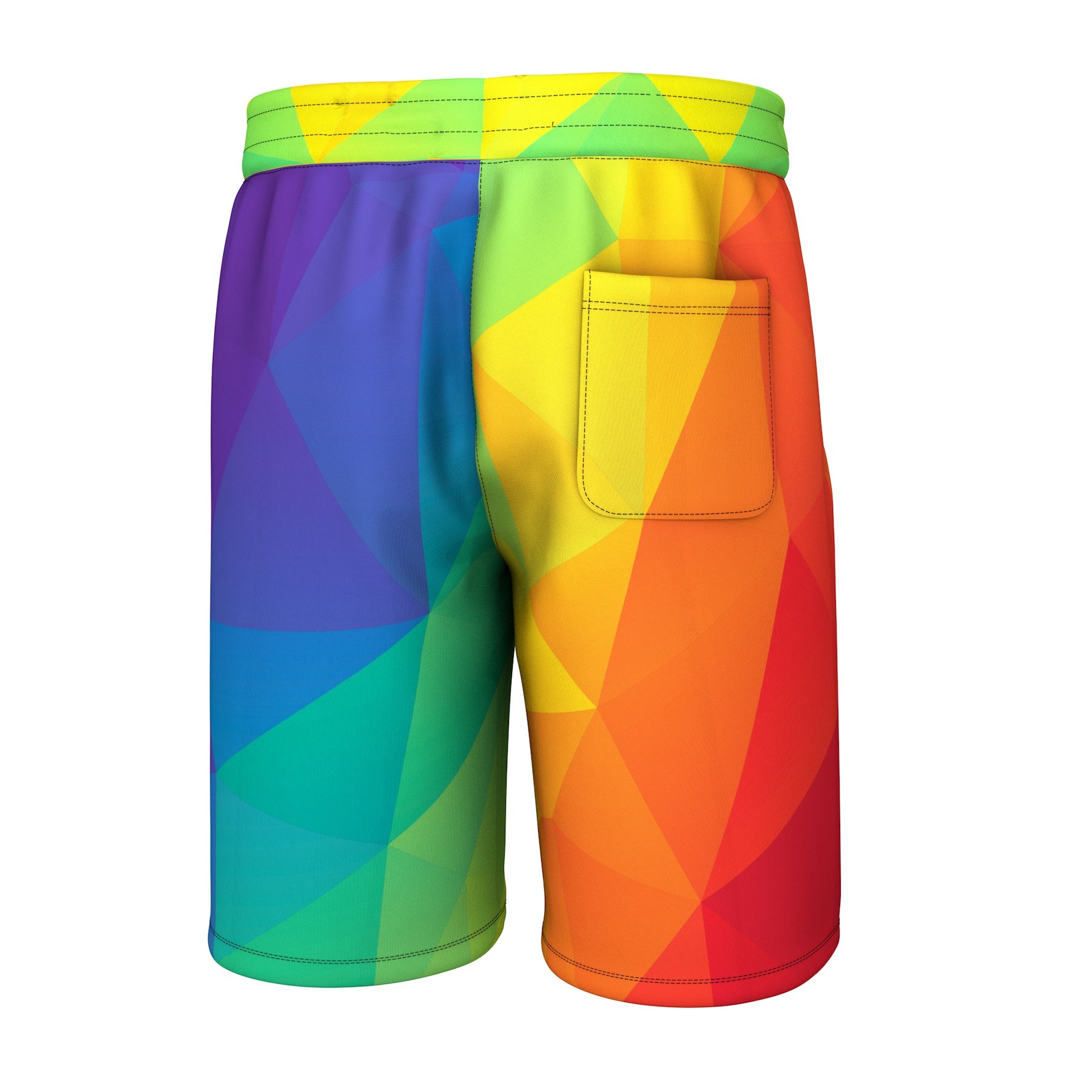 Cubes Rainbow Shorts