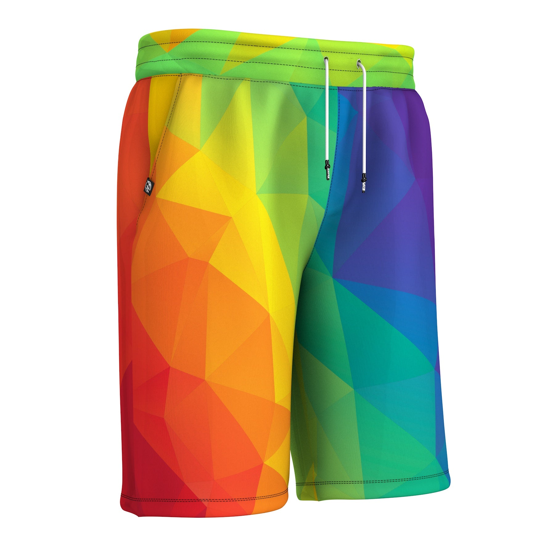 Cubes Rainbow Shorts