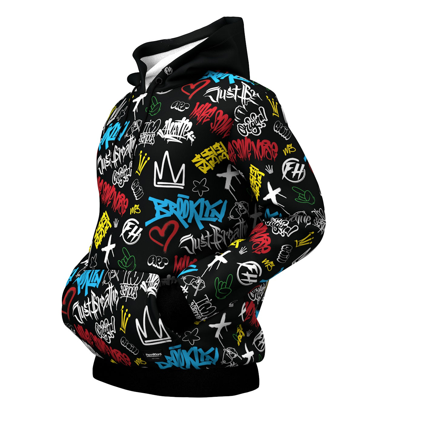 Custom shop graffiti hoodies