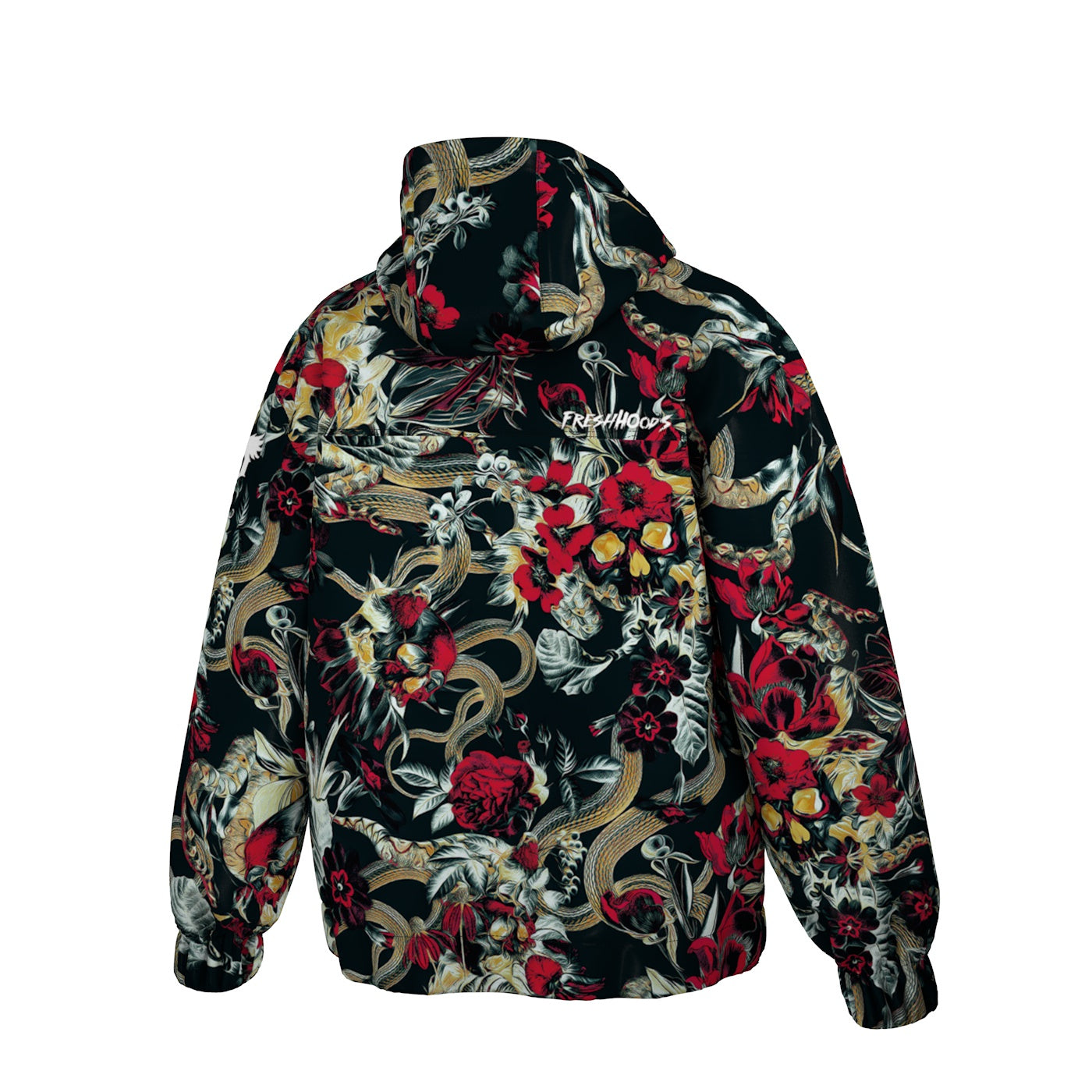 Gucci 'acid Bloom' Bomber Jacket in Green