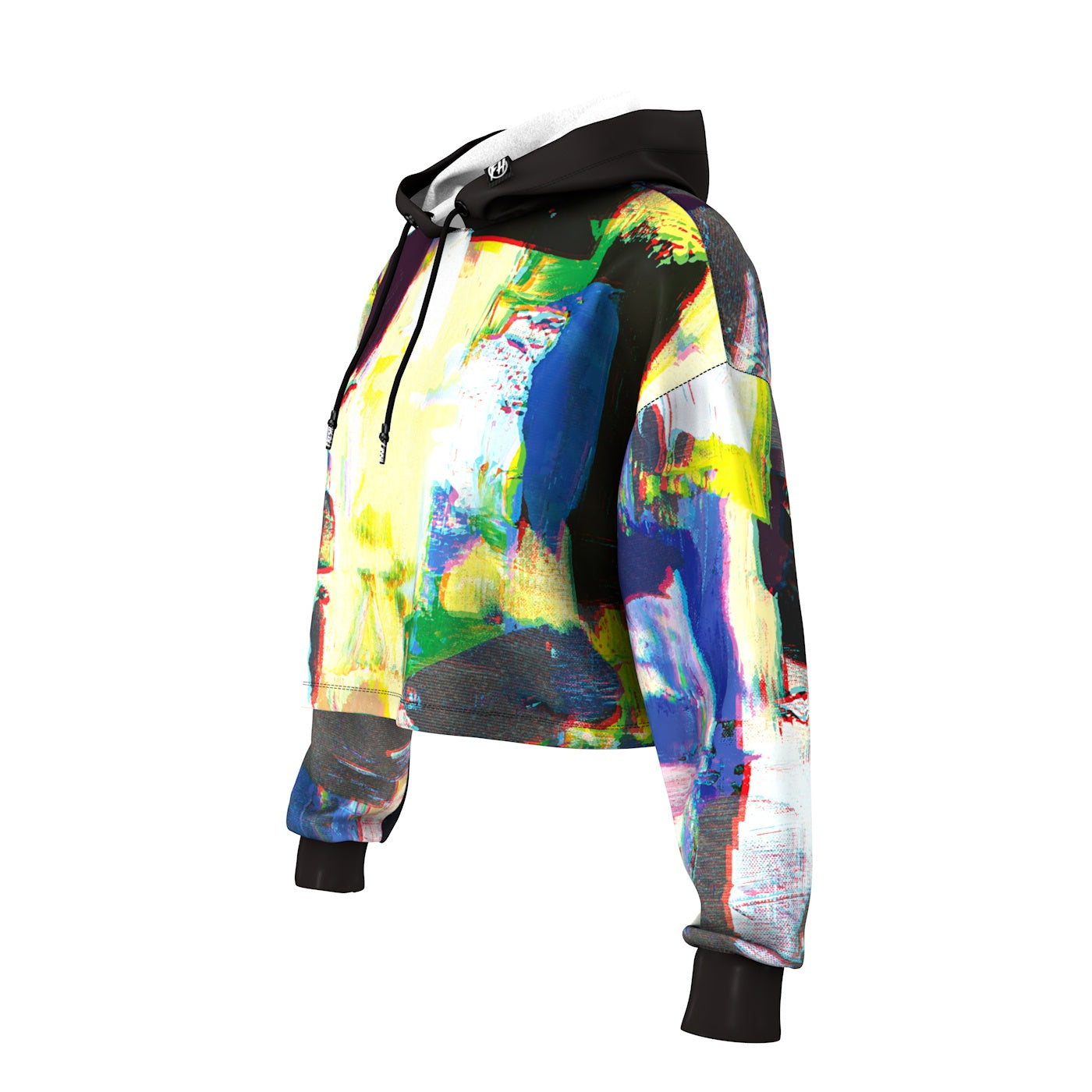 Next Dimension Cropped Hoodie