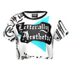 Letterally Aesthetic Crop Top