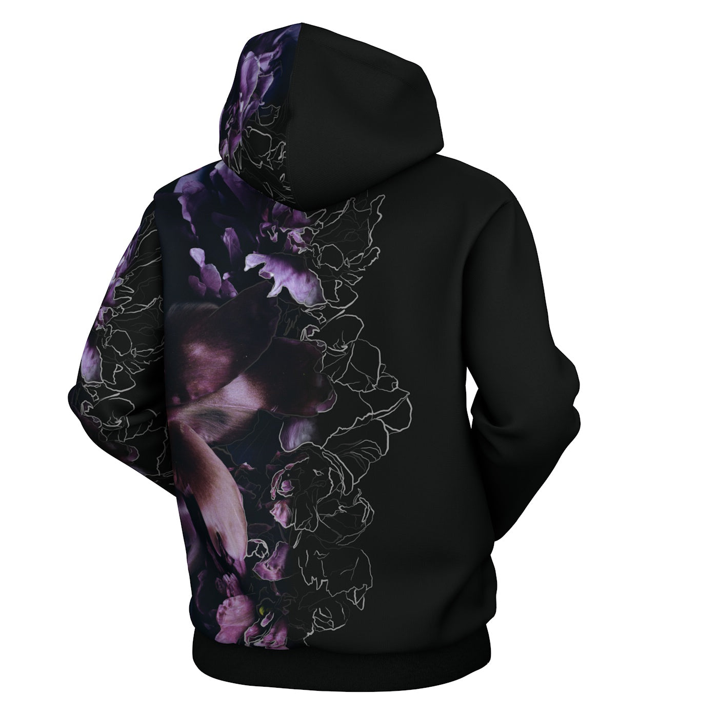 Purple dragon hoodie best sale