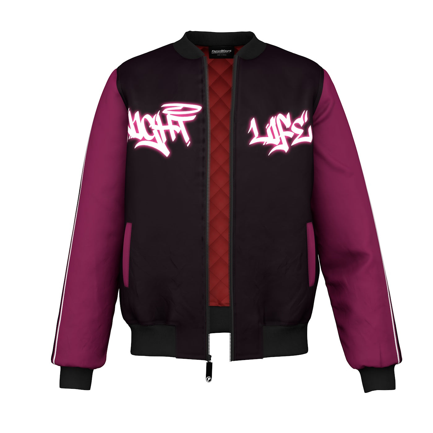 Neons In The Night Bomber Jacket