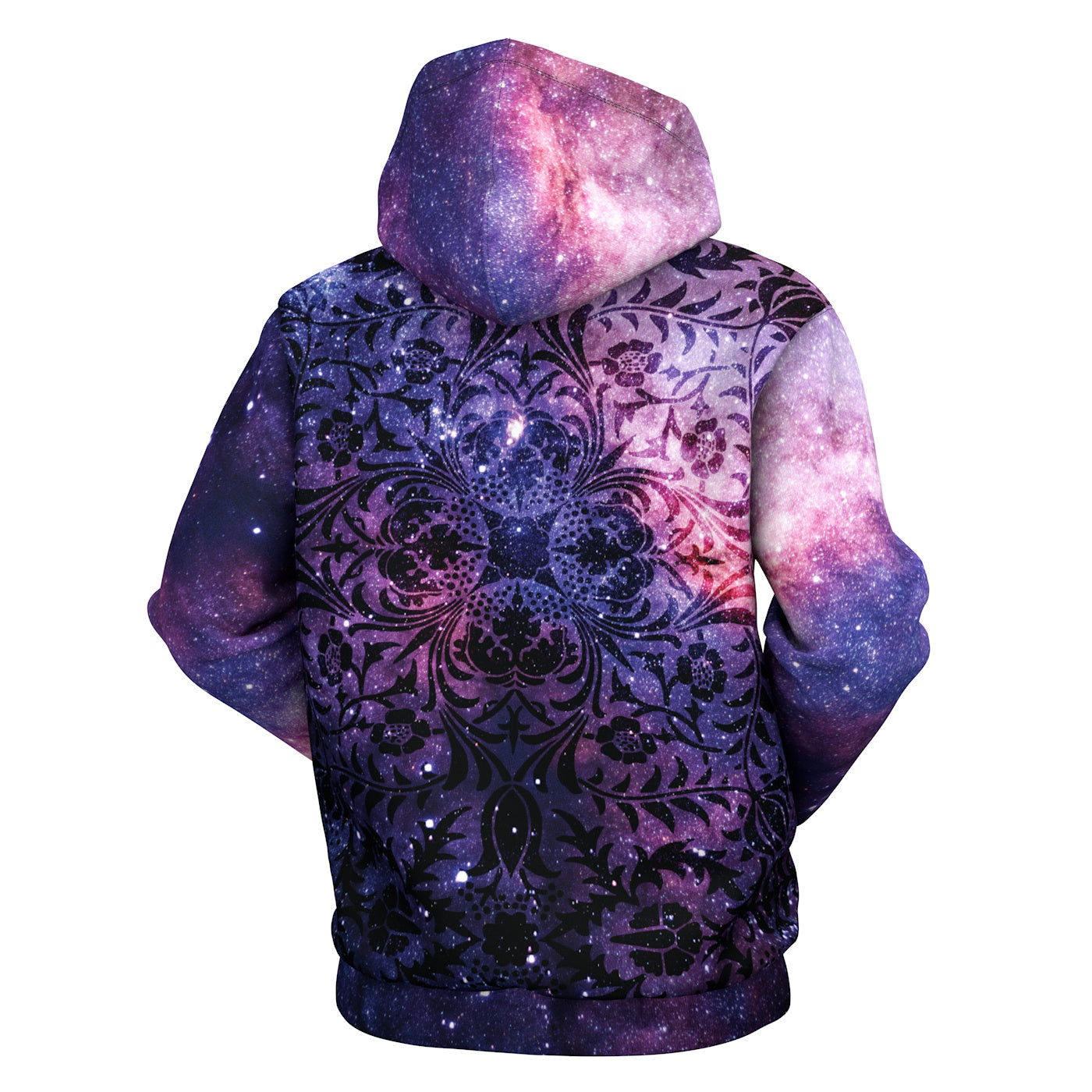 Galaxy print outlet hoodie