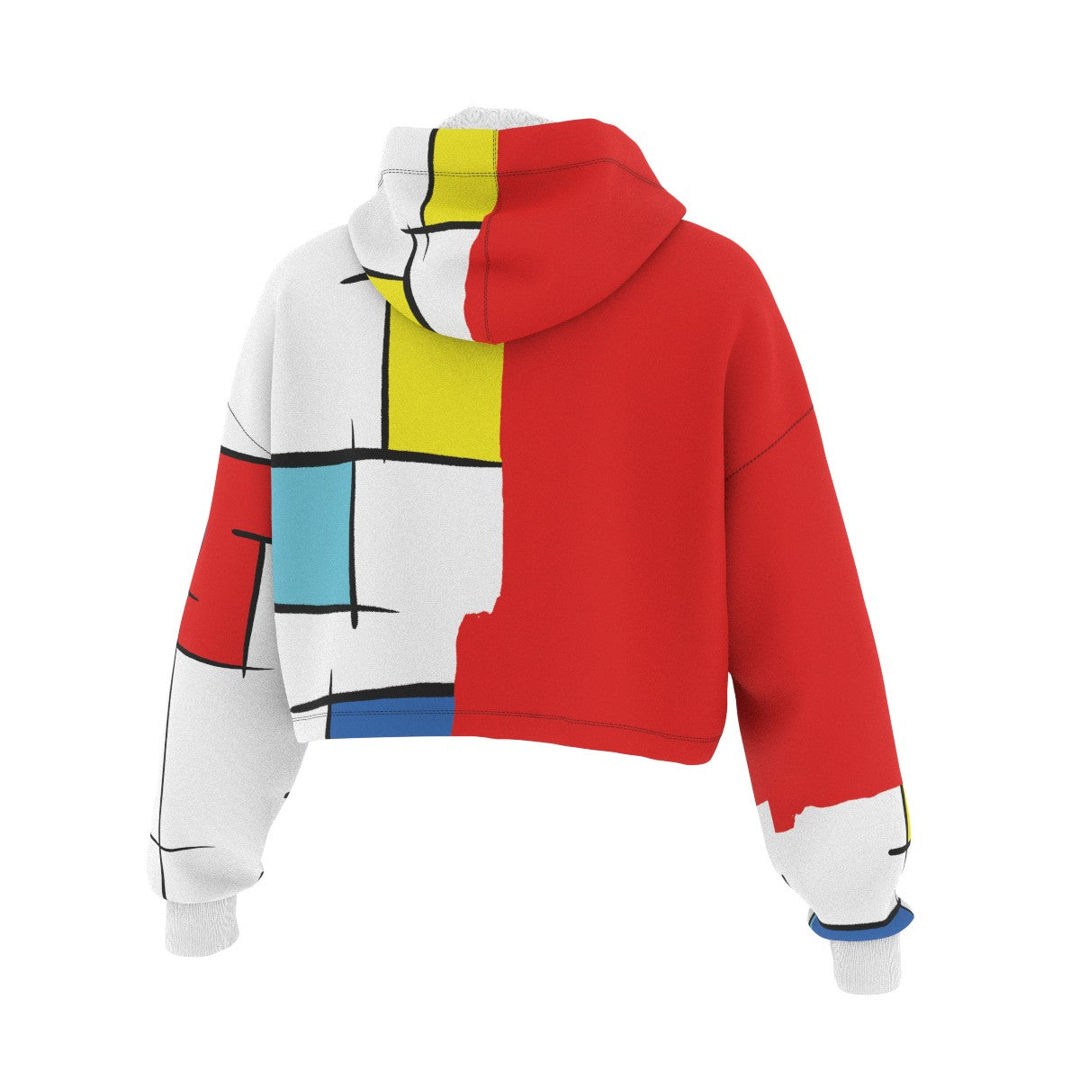 Token Of Personality Cropped Hoodie