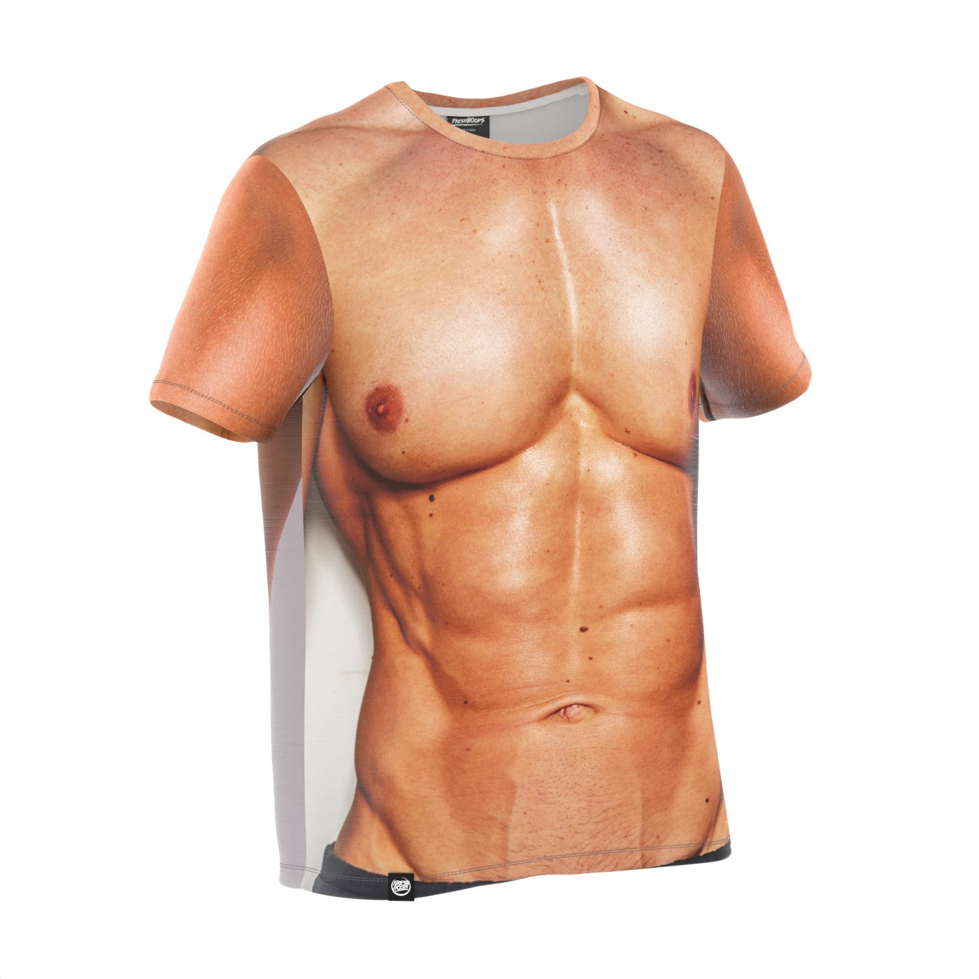 Ripped Muscles, six pack, chest T-shirt' Kids' Longsleeve Shirt