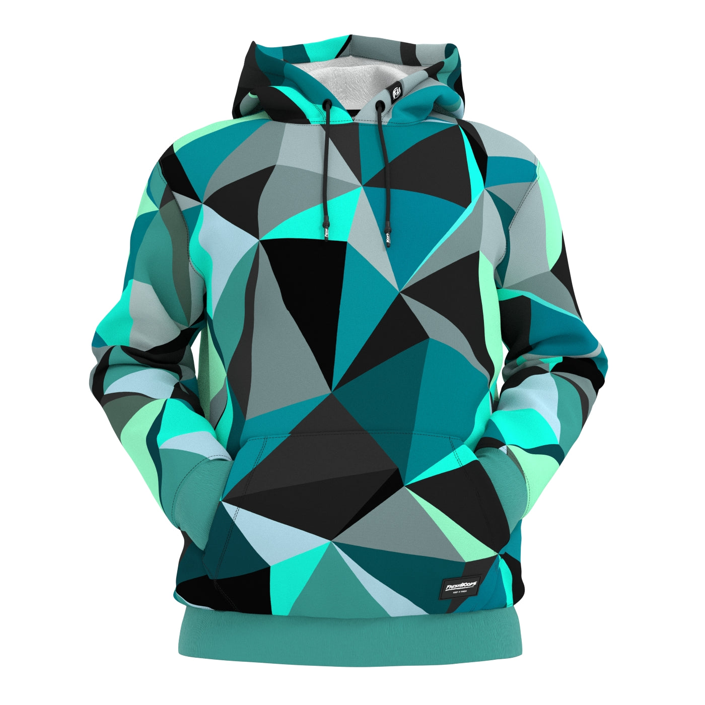 Cubes Forest Hoodie