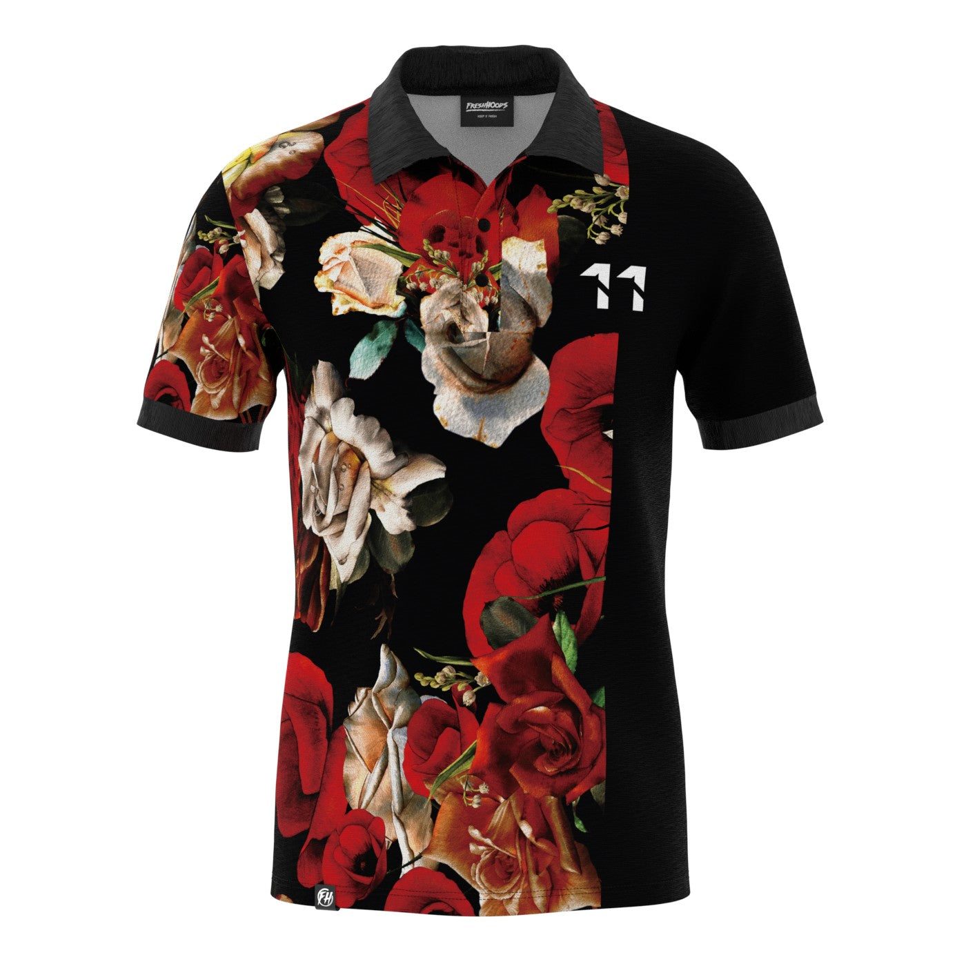 Dolce&Gabbana design flower polo shirts - トップス