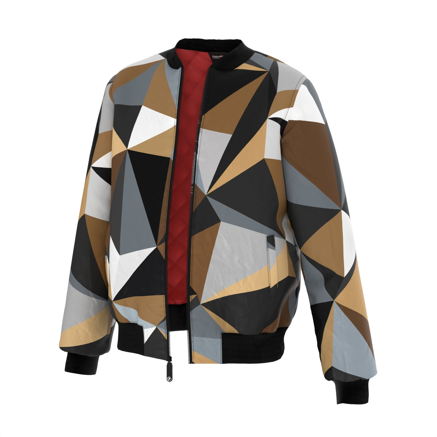 Cubes Woods Bomber Jacket