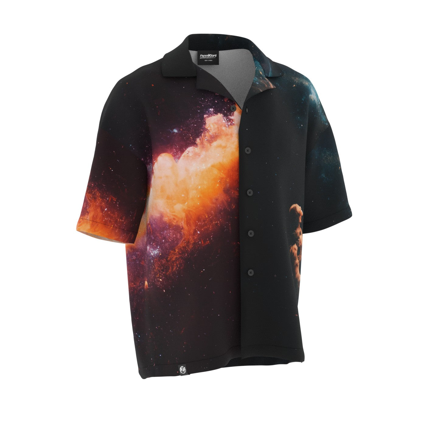 Lost in Space Oversized Button Shirt