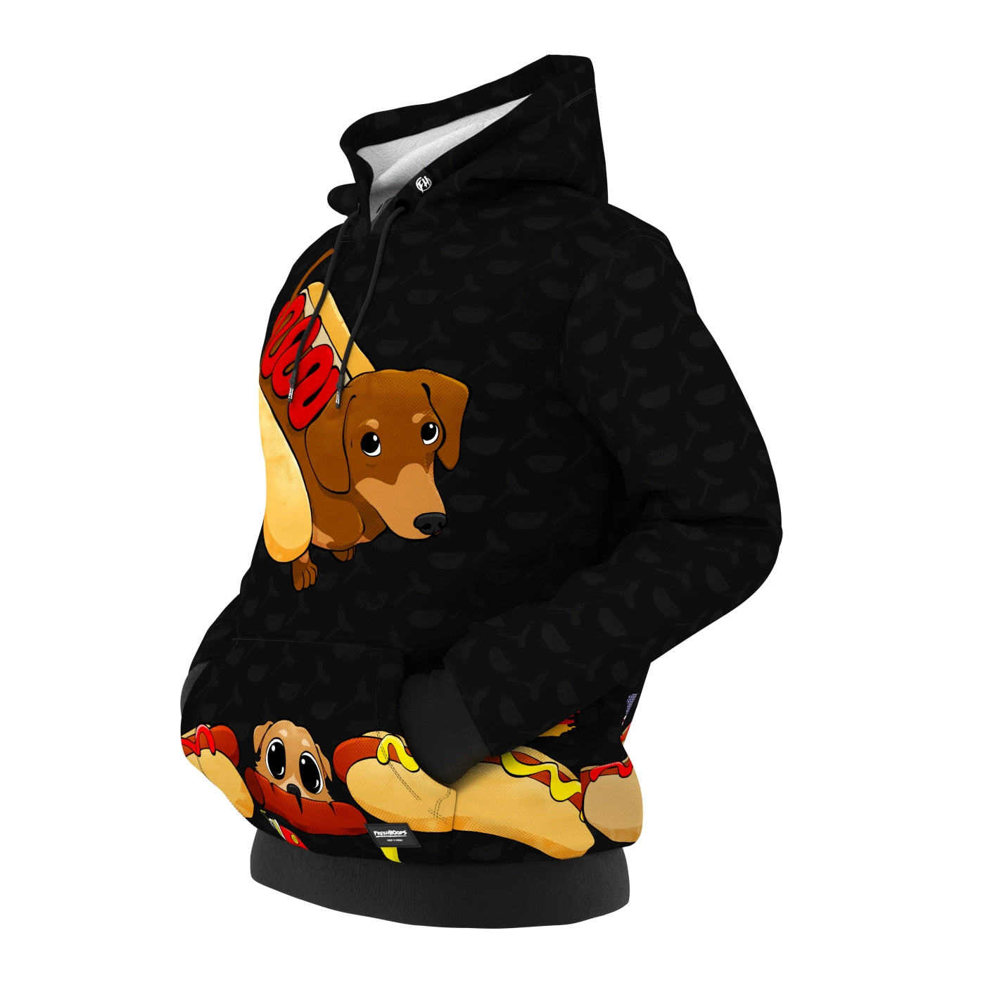 Buffalo Bills Style Tiger Stripe Dog Hoodie – Too Fresh Designs