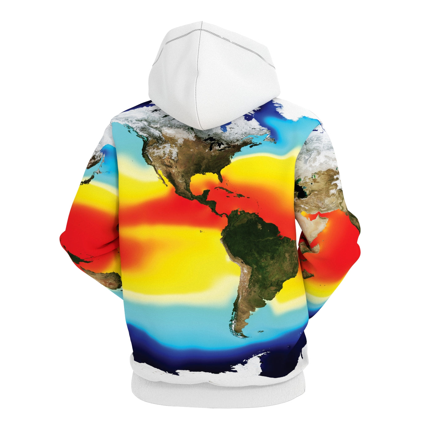 Global Water Temperature Hoodie Fresh Hoods