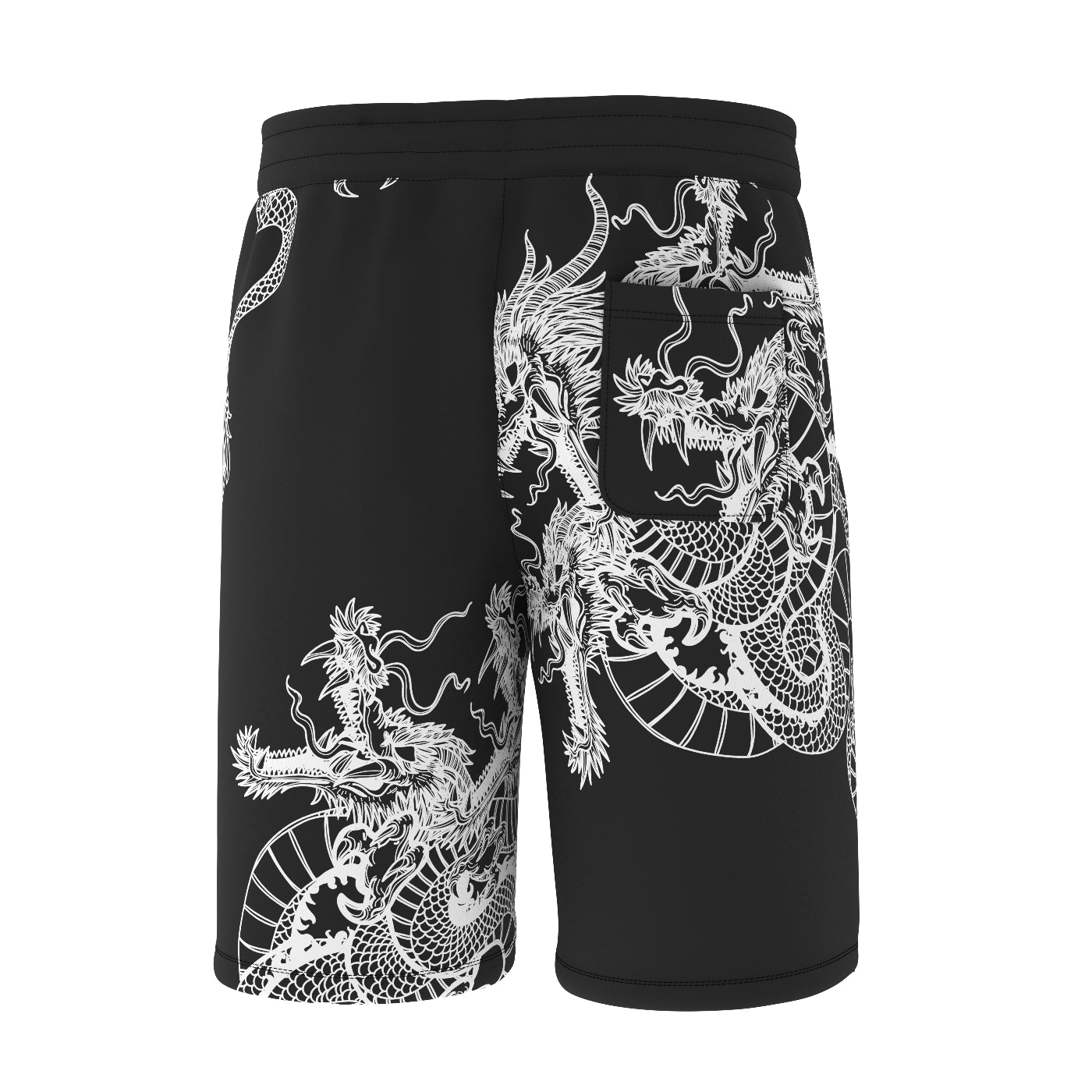 Black-N-White Dragons Shorts