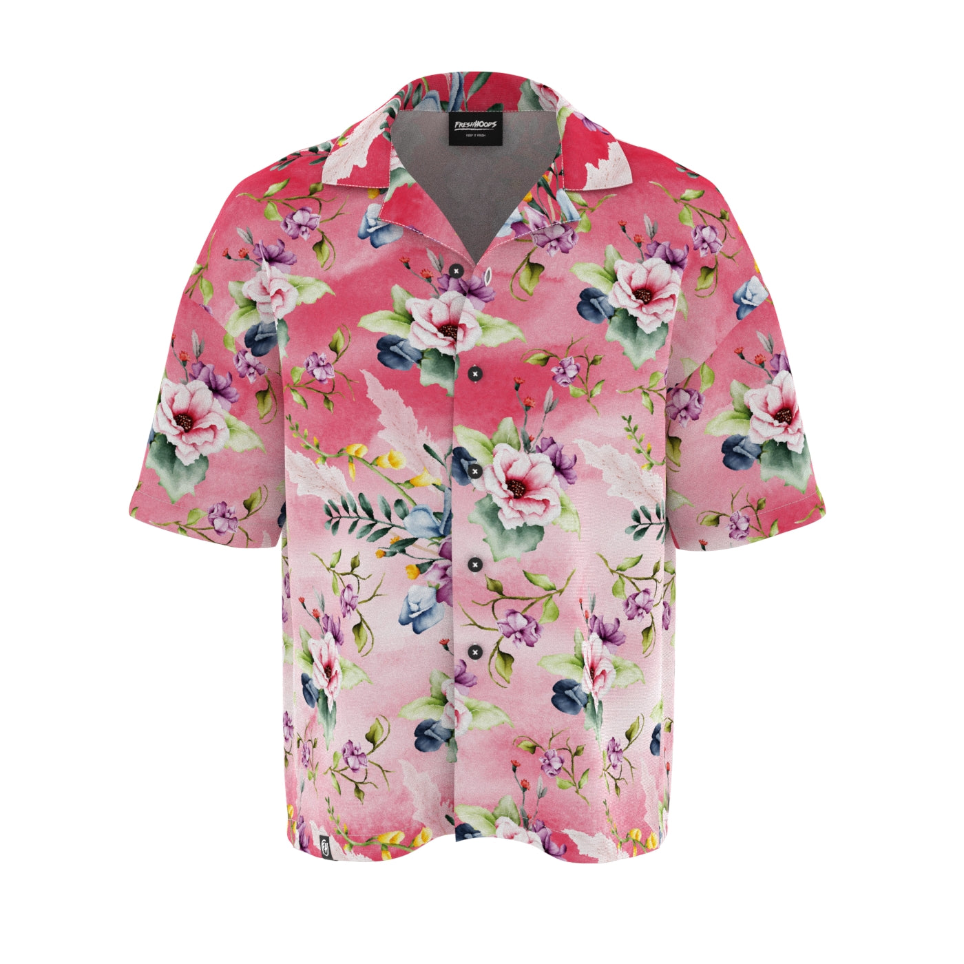 Pink intoxication Oversized Button Shirt