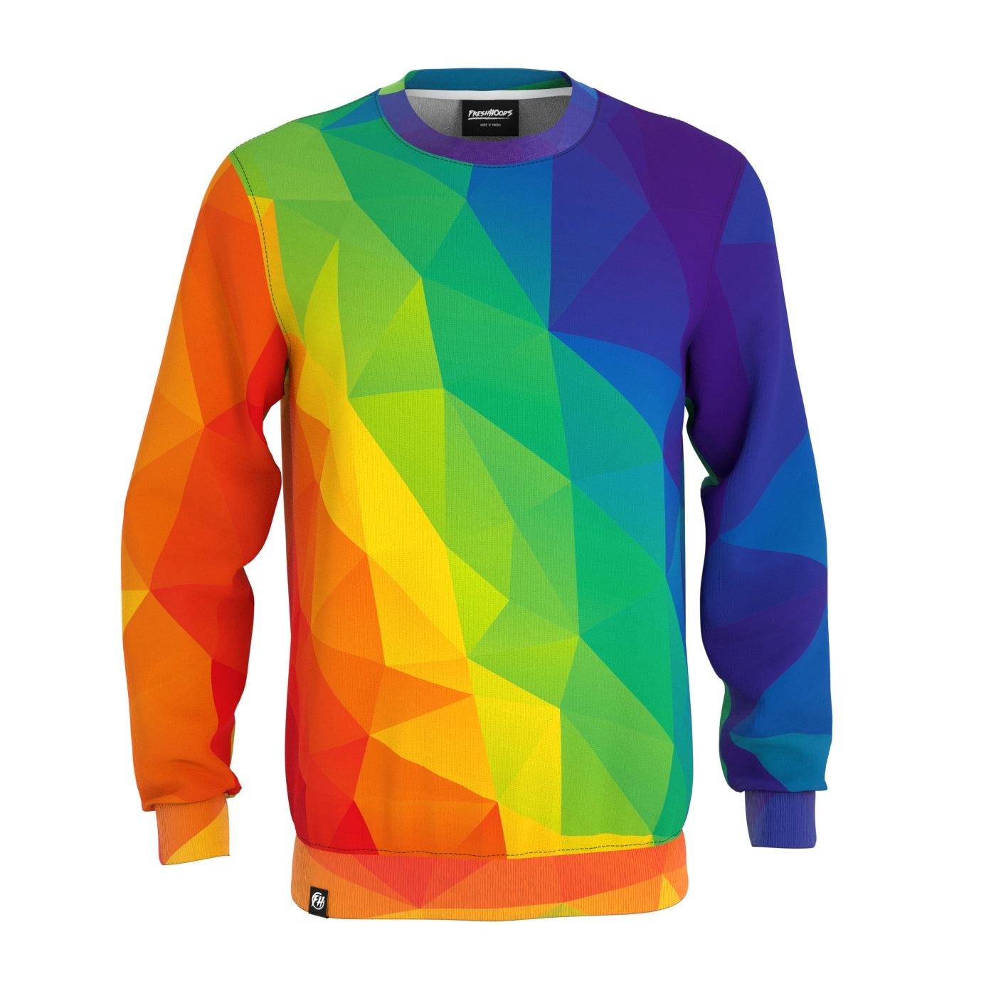 Rainbow best sale color sweatshirt