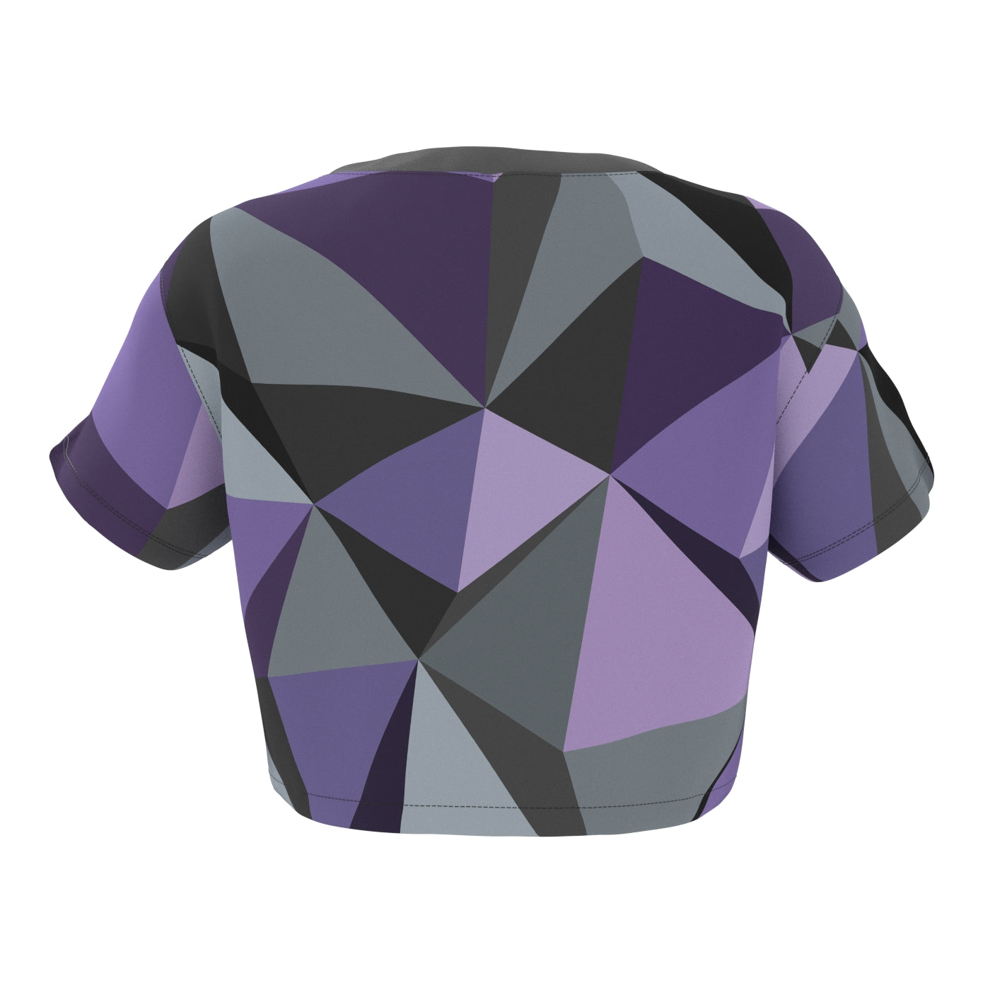 Cubes Space Crop Top