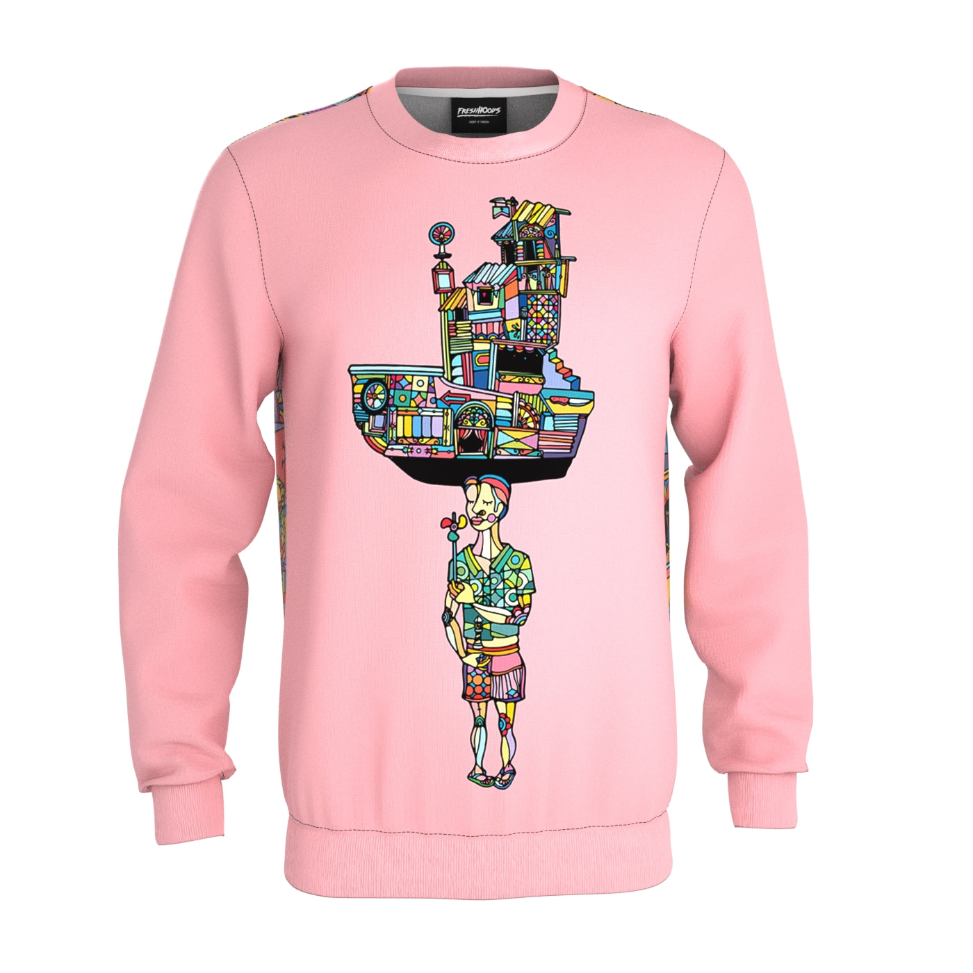 Olindo Pink Sweatshirt