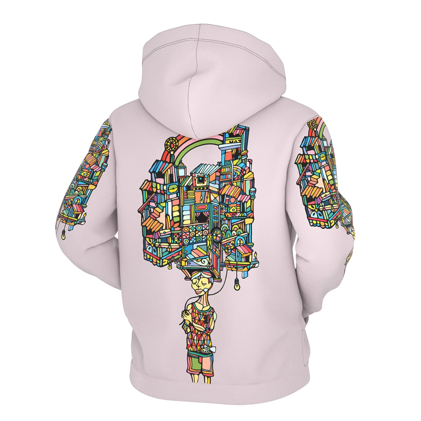 Rainboy Pastel Zip Up Hoodie