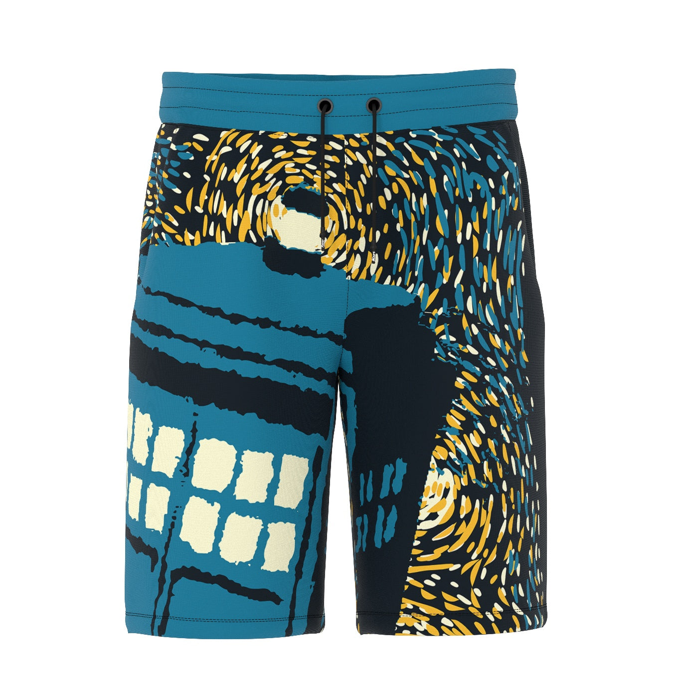 Travelin Blue Box Shorts