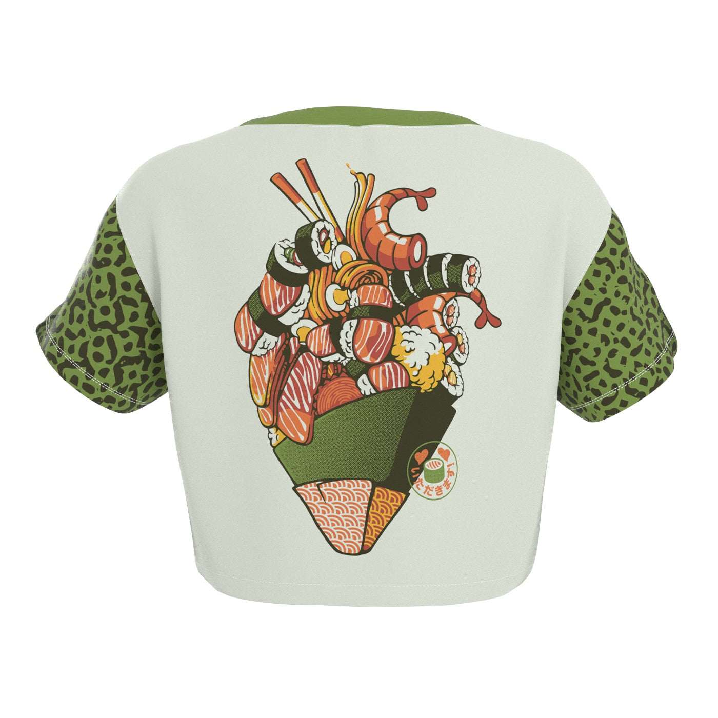 Sushi Heart Crop Top