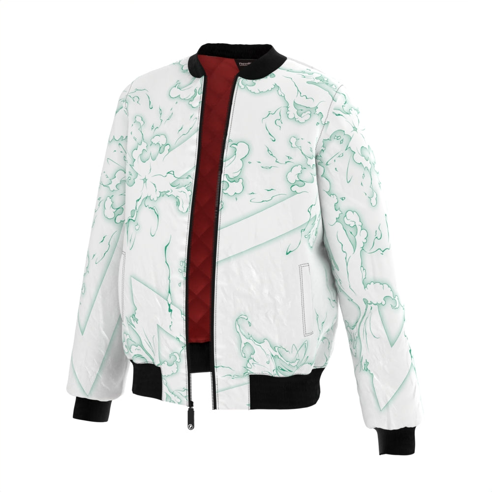 Floral Burst - popular Unisex Bomber Jacket