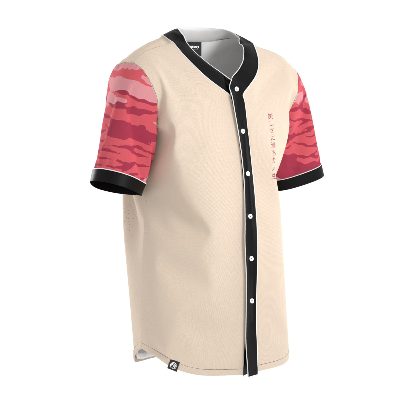 Source Fast delivery Custom Printing v neck hot pink baseball jersey,  custom camo baseball team jersey on m.