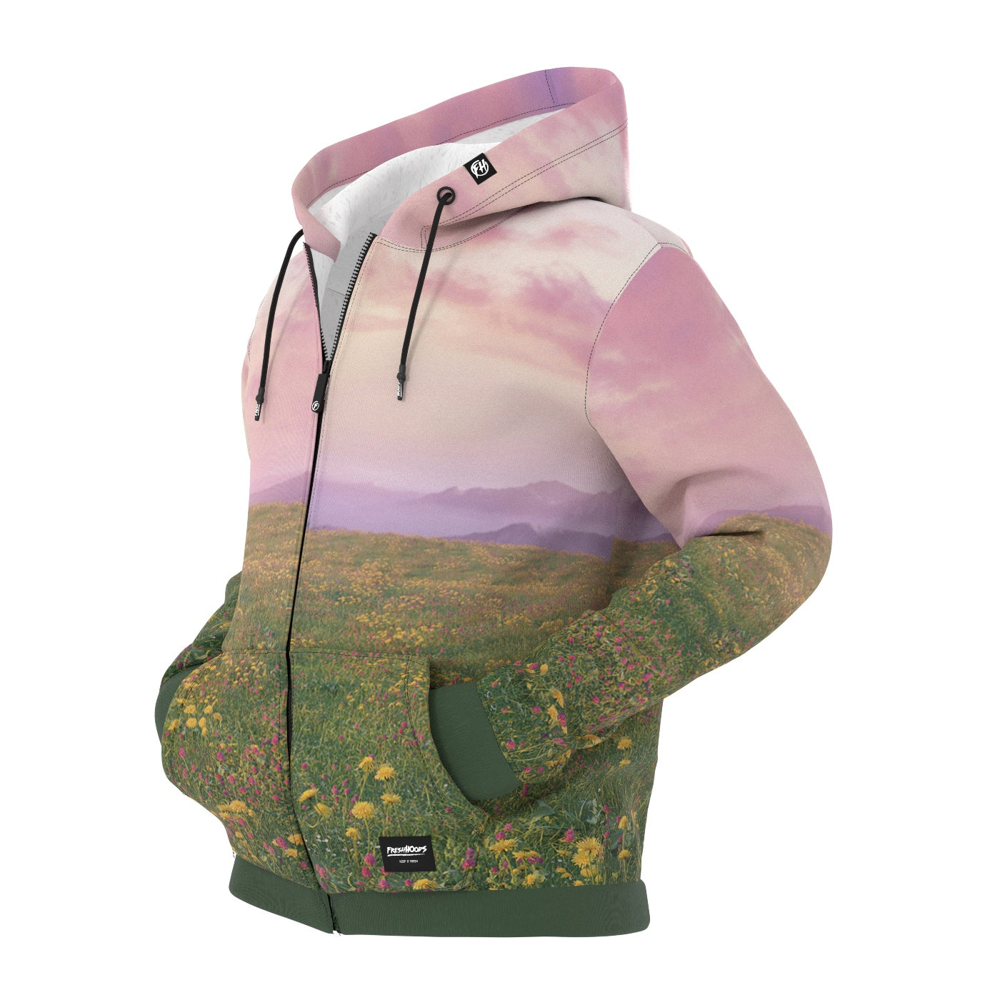 Fields Zip Up Hoodie